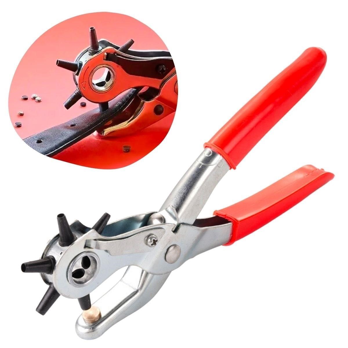 shop® 6 Farklı Boyutta Kemer Delme Pensesi Kemer Delici Delik Açıcı Aparat