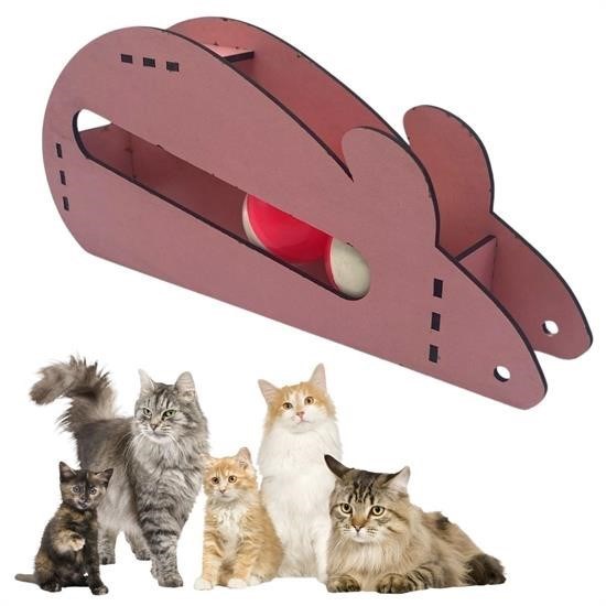 shop®  Fare Kedi Oyunu Ahşap 2 Toplu Kedi Oyuncağı Tahta Kedi Oyunu Tahta Fare Ve Toplu Oyuncak 