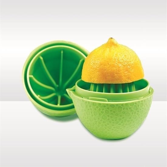 shop® Hazneli Kapaklı Hijyenik Pratik Kolay Limon Sıkacağı Aparatı