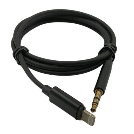 shop® iPhone Lightning Aux Araç Dönüştürücü Ses Kablosu 35 mm Jack Girişli