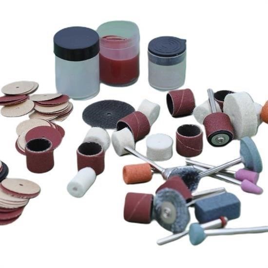shop® 105 Parça Metal Zımpara Gravür Taşlama Oyma Seti Kalıpçı Takımı