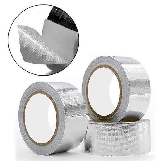 shop® 2 Mt Yüksek Sıcaklık Dayanan Su Geçirmez Çatı  Duvar Çatlak Onarıcı Yapışkan Bant Folyo 5 Cm