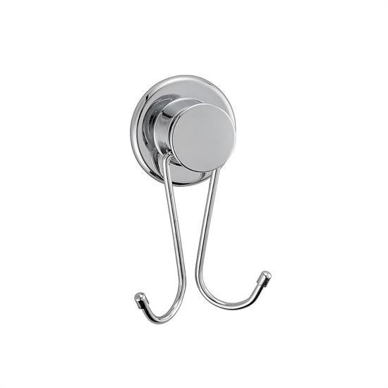 shop® 2 Kancalı Yapışkanlı Askılık Mutfak Banyo Duvar Yüzeyi Askısı