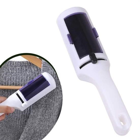 shop®  Taşınabilir Elektrostatik Hazneli Rulo Şeklinde Evcil Hayvan Tüyü Saç Toplayıcısı