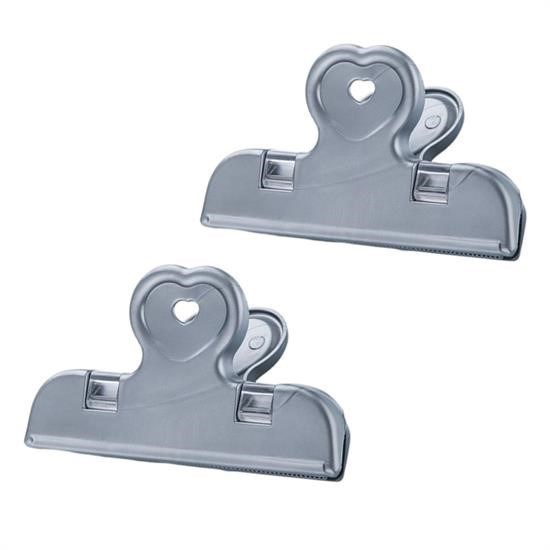 shop® 2li Pratik Torba Paket Ve Poşet Kapatıcı Kilitli Klips Mandal