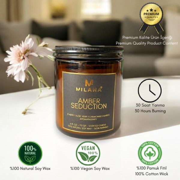 KAVANOZ KOKULU MUM AMBER SEDUCTION 170 GR 