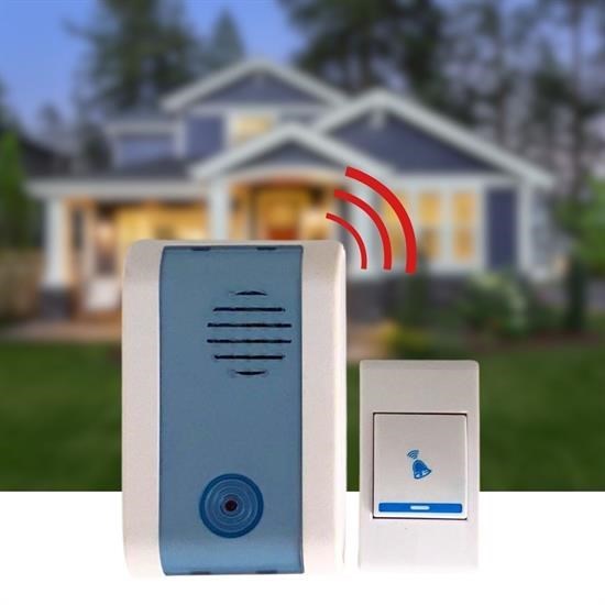 shop® Wireless Bağlantılı Ev, Ofis, Daire veya Bahçe Kapıları İçin Kablosuz Kapı Zili