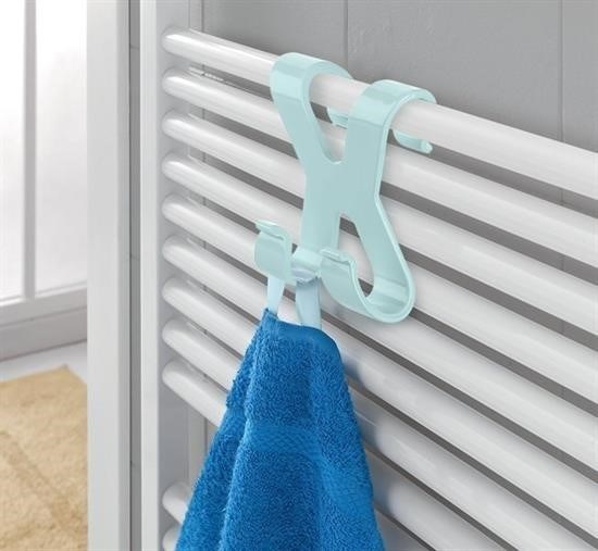 shop® Hang it Pratik Kolay Taşımabilir Havlupan 2 Kancalı Banyo Askısı