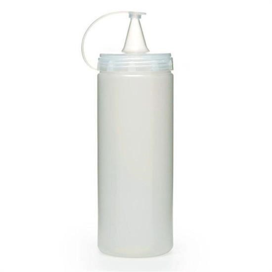 shop® Şeffaf Kapaklı Sızdırmaz Yağlık Sosluk Şişesi Plastik Yağdanlık 400 ml AP-9028