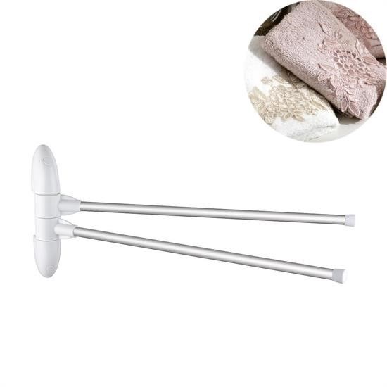 shop® Eloksallı 2 Kollu Havlululuk Banyo Duş Havlu Bornoz Askılığı