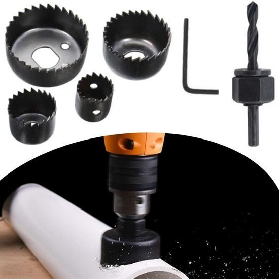 shop® 6 Parça Demir Ahşap Alçıpan Delme Buat Açma Seti