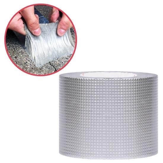 shop Yüksek Sıcaklık Dayanan Su Geçirmez Çatı Boru Duvar Çatlak Yapışkan Bant Folyo 5 mt x 10 cm