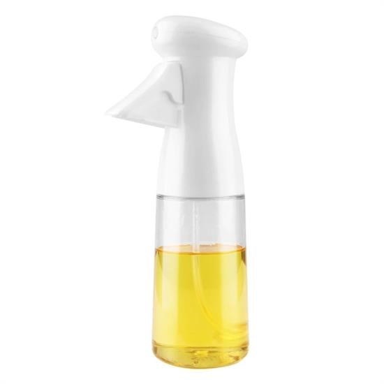 shop®  Çok Amaçlı Cam Şişe Püskürtmeli Dağıtıcı Yağdanlık Limonluk Sirke Sosluk Spreyi Beyaz