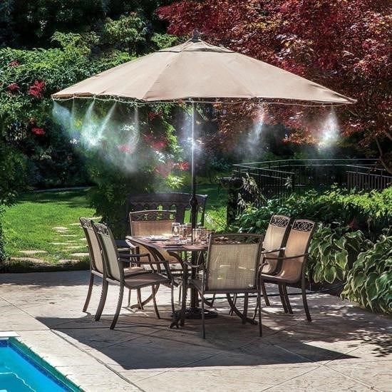 shop® 10 Metre Kendin Yap Balkon Veranda Çardak Kamelya Sulama Serinletme ve Nemlendirme Sistemi