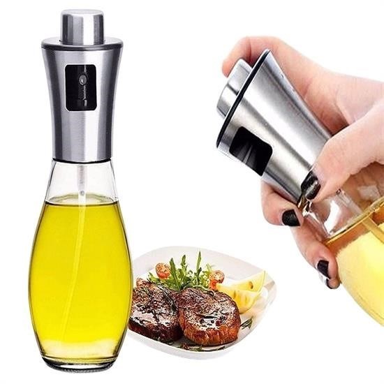 shop® Çok Amaçlı Spreyli Sızdırmaz Cam Şişe Yağdanlık Limon Sirke Sos Püskürtücü Dağıtıcı Sprey