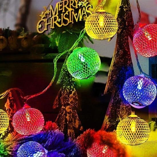 shop® Parti ve Özel Gün Dekorasyonu Top Led Kandil Şeklinde Aydınlatma