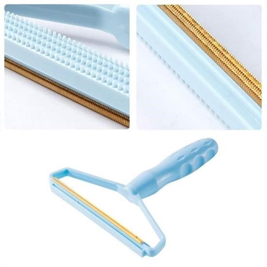 shop® Çift Taraflı Elbise Kazak Plastik Kumaş Tüy Alma ve Tiftik Temizleyici Toplayıcı Taşınabilir