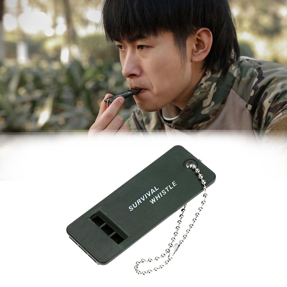 shop® Kamp Outdoor Yaşam Yüksek Sesli Acil Durum Survival Plastik Düdük