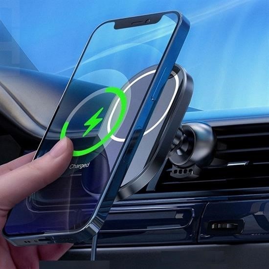 shop® 15w Mıknatıslı Takılabilen Hızlı Şarj Tüm Cihaz Ve Araçlara Uyumlu Araç İçi Şarj Cihazı