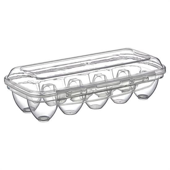 shop® 10 Bölmeli Kilitli Kapaklı Yumurtalık Saklama Kutusu YU110