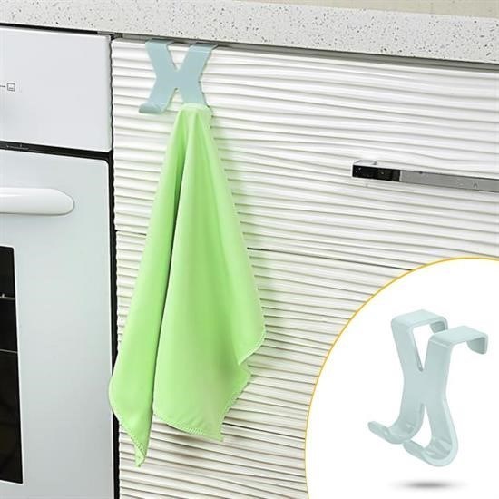 shop® Mutfak Banyo Dolap Kapağına Takılan Meta Havlu Askılığı Aparatı