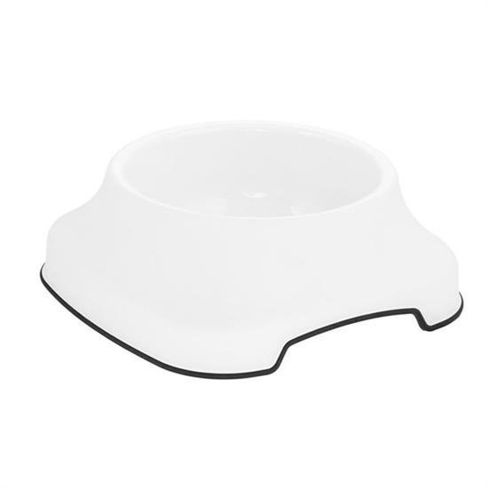 shop® Silikon Kaydırmaz Taban Plastik Kedi ve Köpek Mama ve Su Kabı 2 L