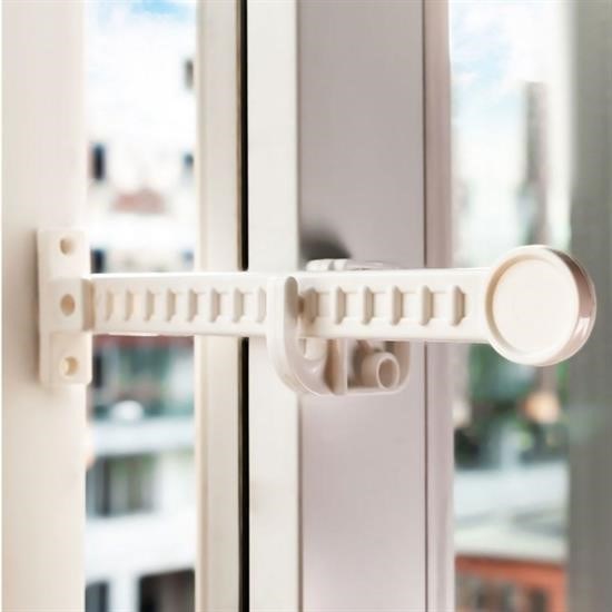 shop® Bebek Çocuk Evcil Hayvan Güvenlik Ayarlanabilir Koruyucu Pencere Havalandırma Kilidi