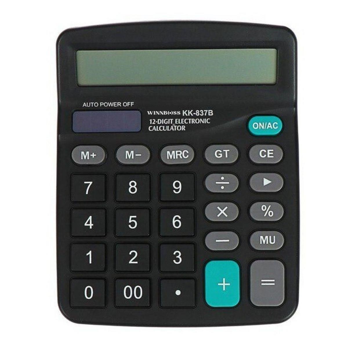 shop® Standart Fonksiyonlu 12 Haneli Geniş LCD Ekran,Pill Masaüstü Hesap Makinesi