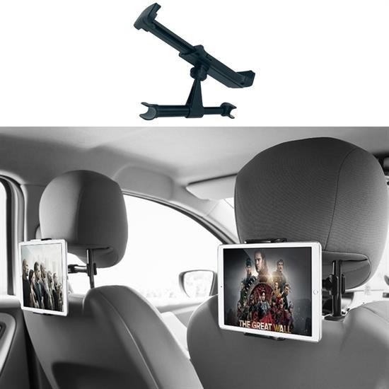 shop® Oto Koltuk Arkası Telefon Tablet Tutucu Ayarlanabilir 360 Derece Dönebilen Pratik Stand