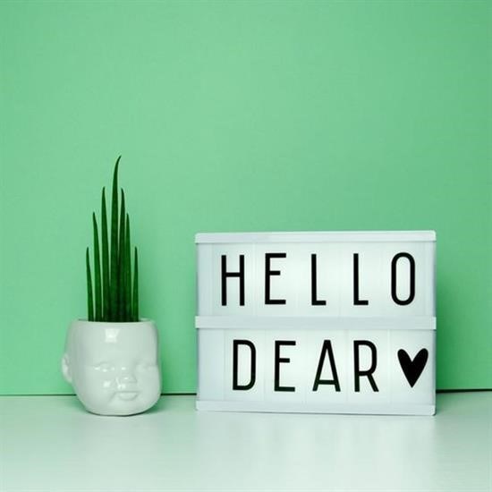 shop® Sinematik Lightbox Dekorasyon Aydınlatma Aksesuarları (A5 Boyut)