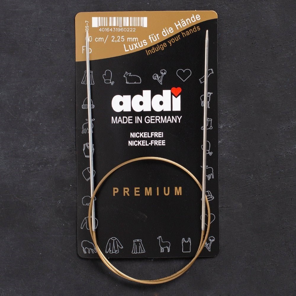 Addi 2,25mm 60cm Klasik Misinalı Şiş- 105-7