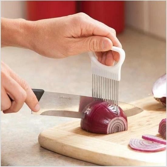 shop® Pratik Kolay Eşit Şekilde Sebze Kesme Dilimleme Aleti Aparatı