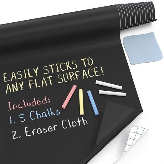 shop® Sticker Rulo Yapışkanlı Çocuk Yazı Yazma Tahtası Yazı Yazma Sticker