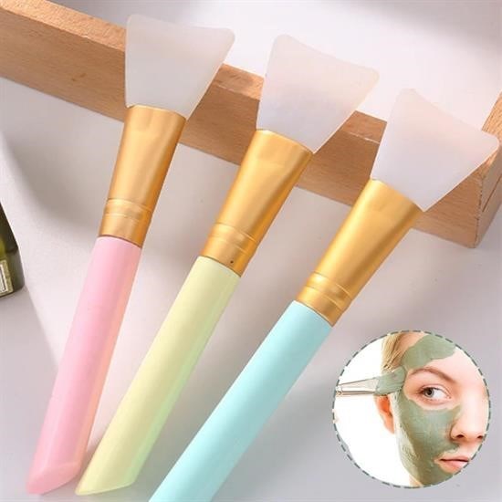 shop® 2li Silikon Temizlemesi Kolay Kullanılabilen Yüz Cilt Bakımı Maske Ve Krem Spatulası