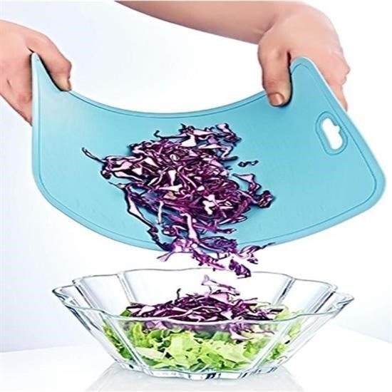 shop® Bükülebilir Esnek Kesme Matı Meyve Sebze Doğrama Kesme Tahtası 20x30 cm