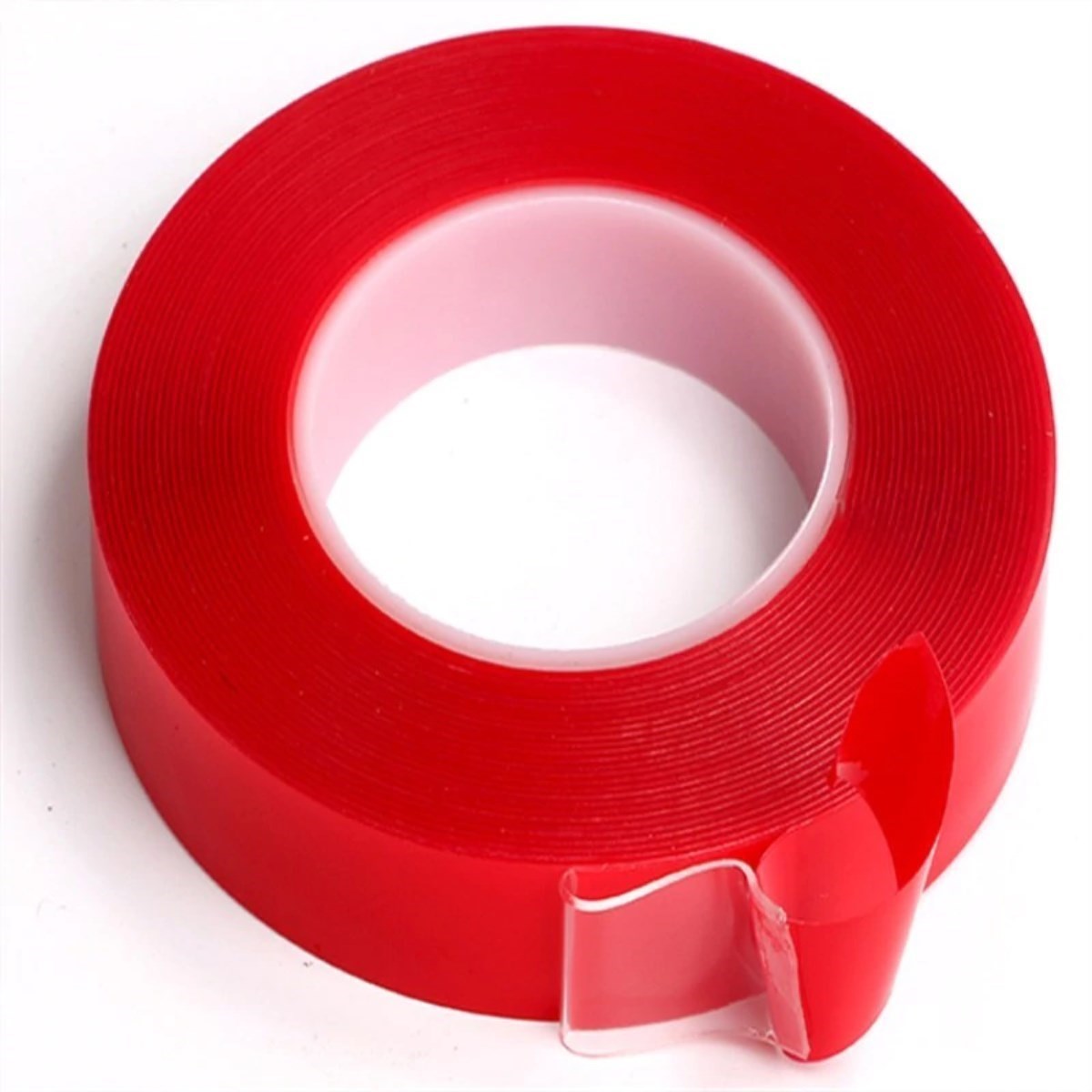 shop® 2 Metre Şeffaf Ekstra Güçlü Banyo Mutfak Posta Ofis Çift Taraflı Akrilik Silikon VHB Bant