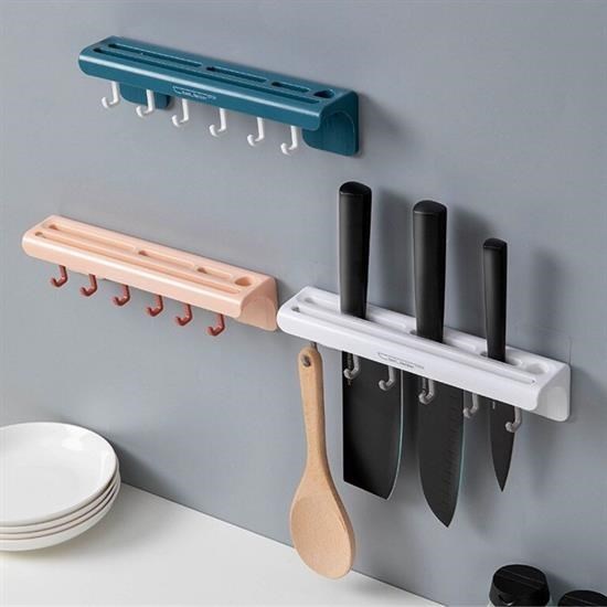  shop® Pratik Çoklu Bıçak Askısı Mutfak Bıçak Düzenleyici Organizer Dayanıklı Bıçaklık