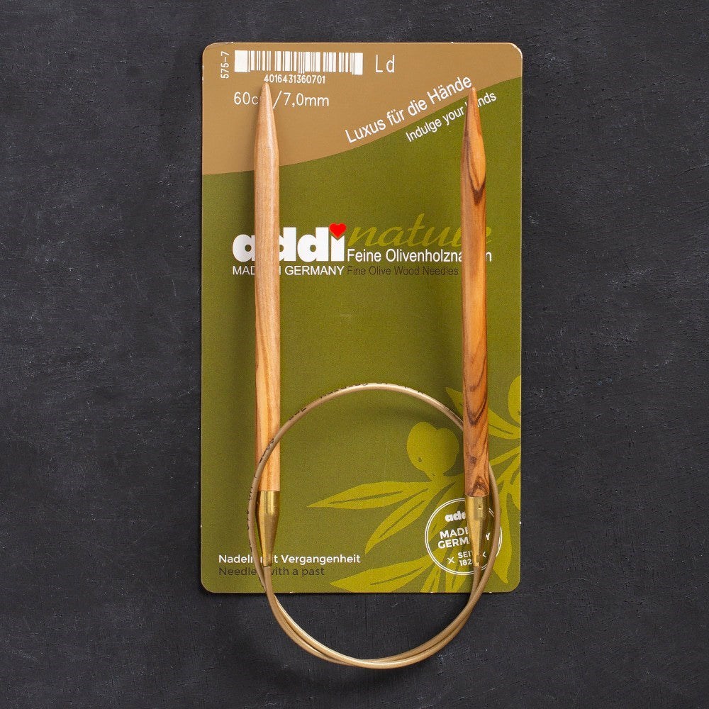 Addi Olive Wood 7 mm 60 cm Zeytin Ağacı Misinalı Ö