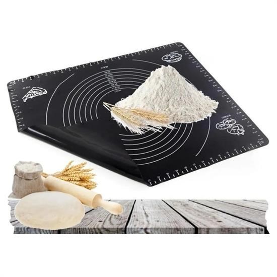 shop® Silikon Çok Amaçlı Geniş Hamur Matı Hamur Açma Matı 40*50 cm 