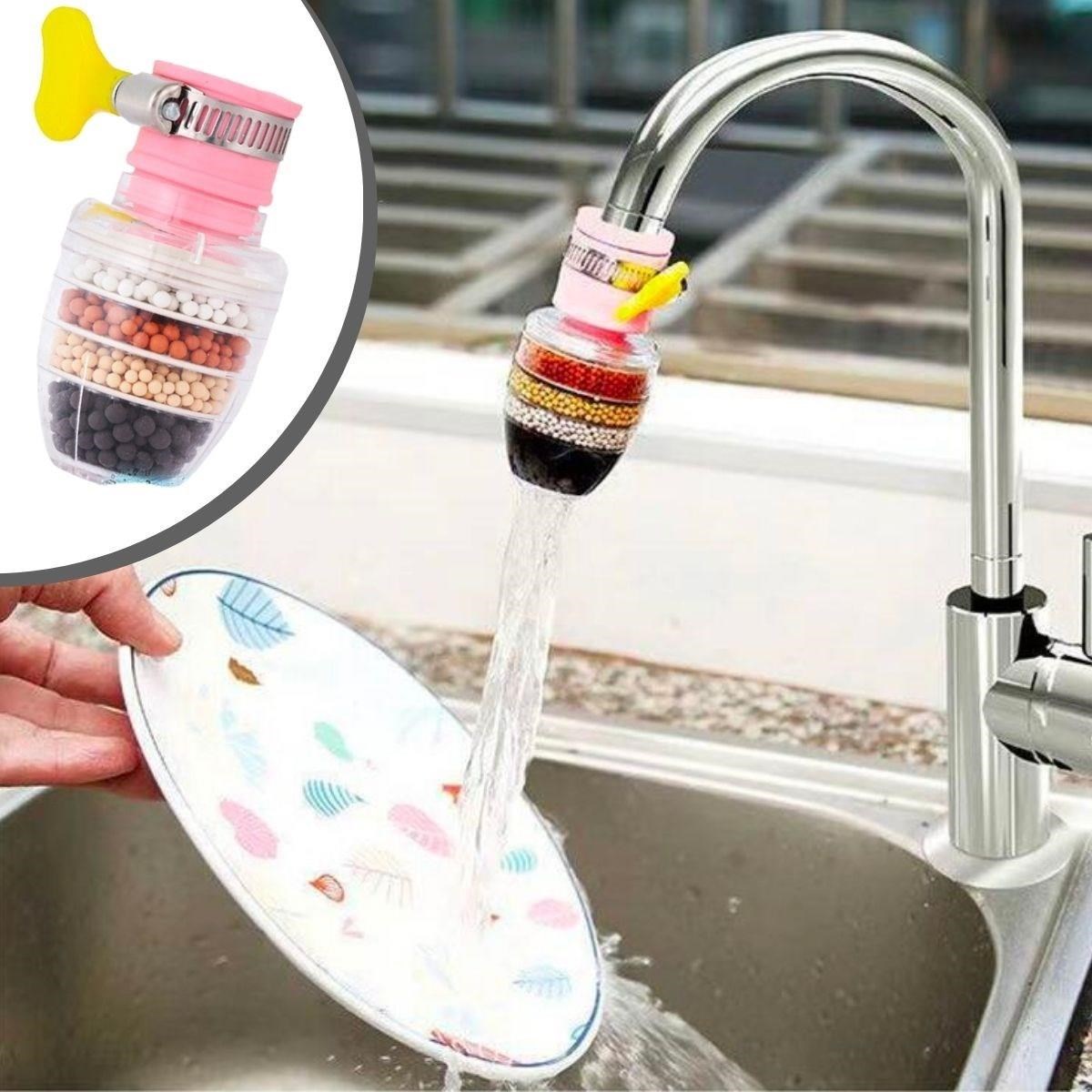 shop® 6 Katmanlı Musluk Ucu Filtreli Su Tasarruflu Hijjenik Musluk Başlığı