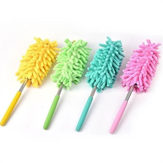 shop® Teleskopik Mikrofiber Pratik Uzayabilen Toz Alma Fırçası Aparatı