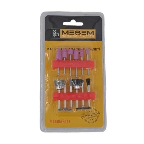 shop® 12li Kalıpçı Taşlama Uçları Seti Tel Fırça Gravür Uçları Seti