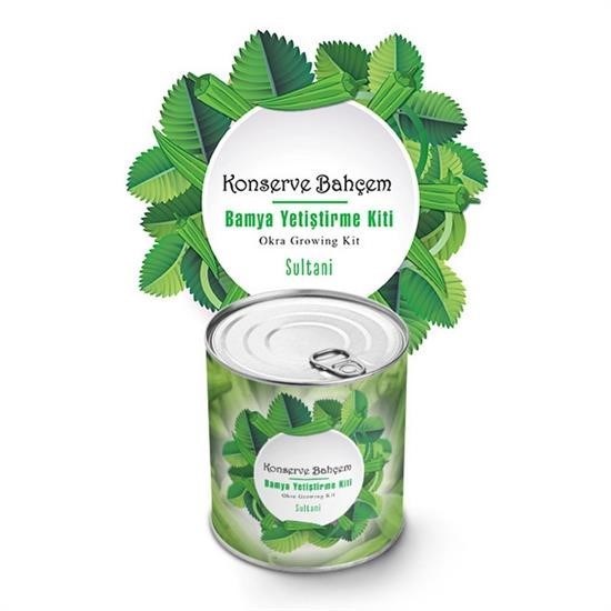 shop® Konserve Bahçem Evde Konservede Sultani Bamya Yetiştirme Kiti