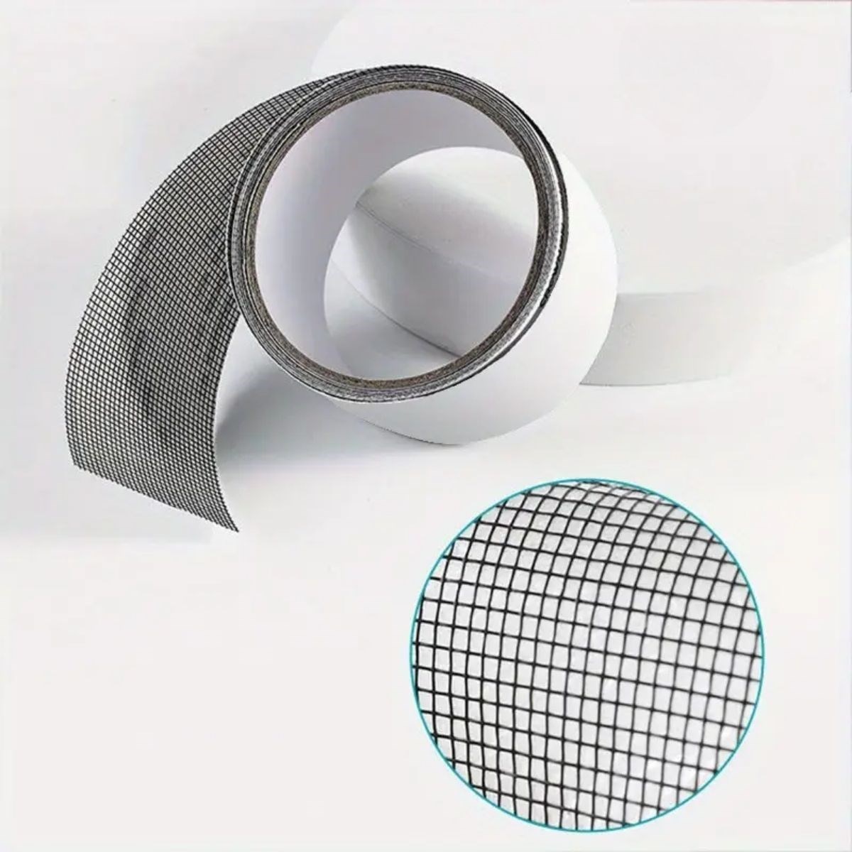 shop® Güçlü Yapışkanlı Pencere Tamir Bandı, Böcek Önleyici Yama Bandı 2 mt x 5 cm