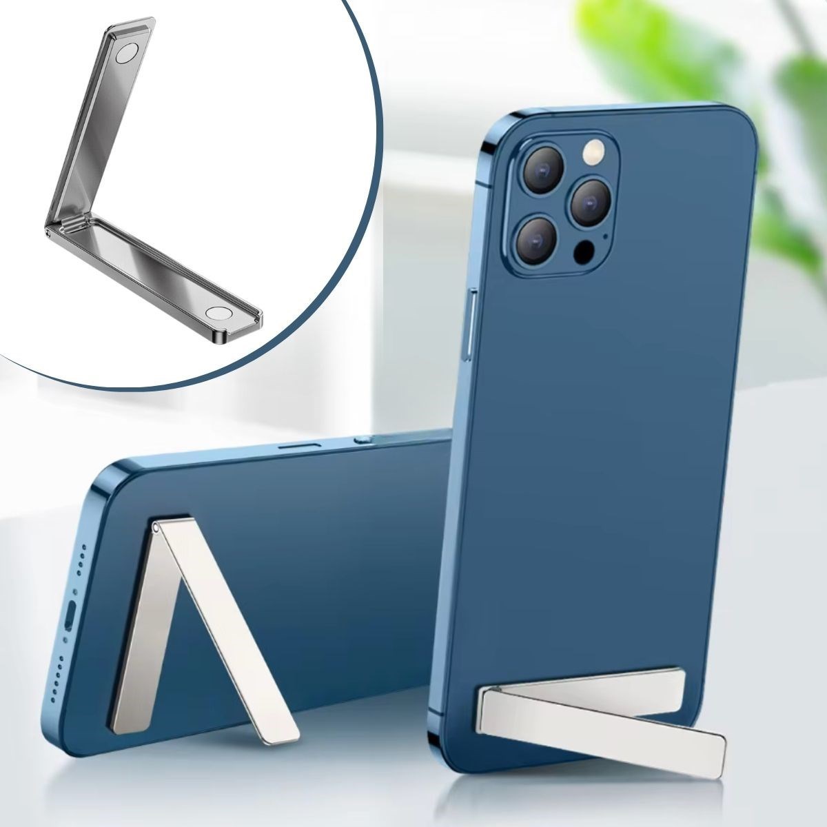 shop® Tüm Telefonlara Uyumlu Kendiliğinden Yapışkanlı Cep Telefon Standı