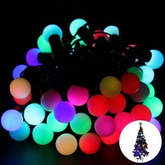 shop® Dekoratif Minik Top 40 Ledli Dekoratif Dolama Led Işık (RGB)