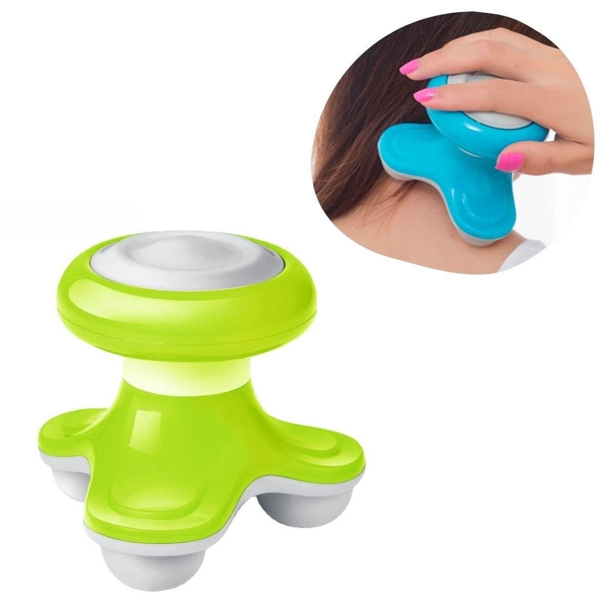 shop® USB Şarjlı Mini Çok Fonksiyonlu Üçgen Şekilli Titreşimli Mini Masaj Aleti