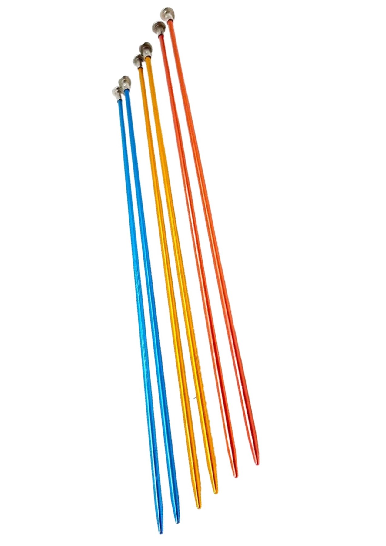 Metalize Kısa Şiş 25 cm 2,5 Numara (Renk Stoğa Göre)