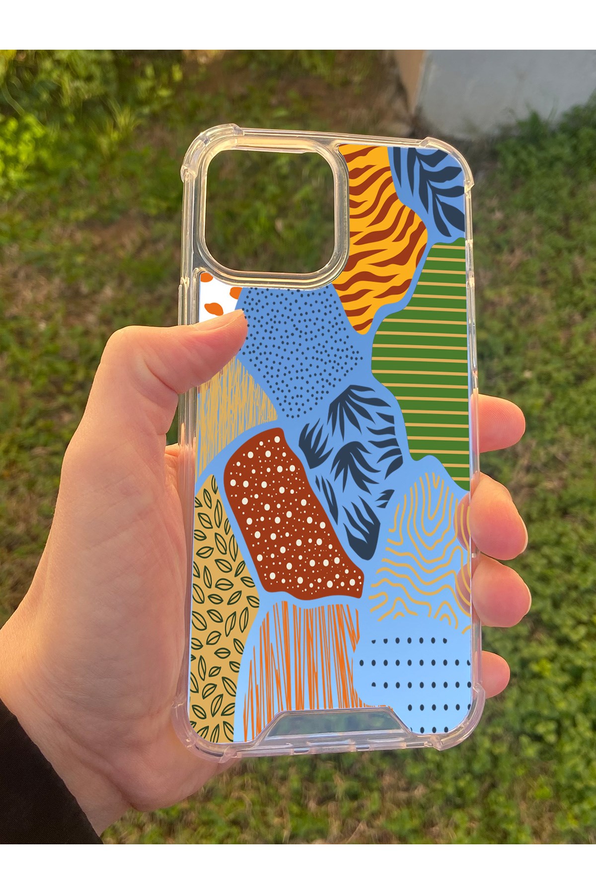 İphone 15 Pro Max Uyumlu Aynalı Leopar Desenli Darbe Kamera Korumalı Silikon Telefon Kılıfı