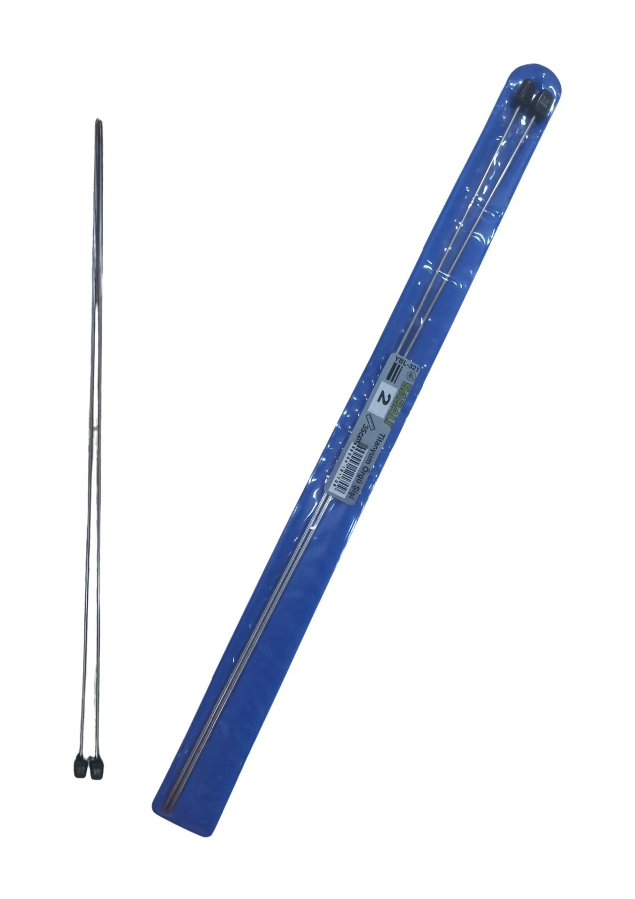 Örgü Şiş Titanyum 4,5 Numara 35 cm